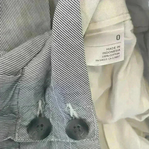 Old Navy Lined Women’s Size 0 Skater Skirt Blue White - Picture 5 of 6